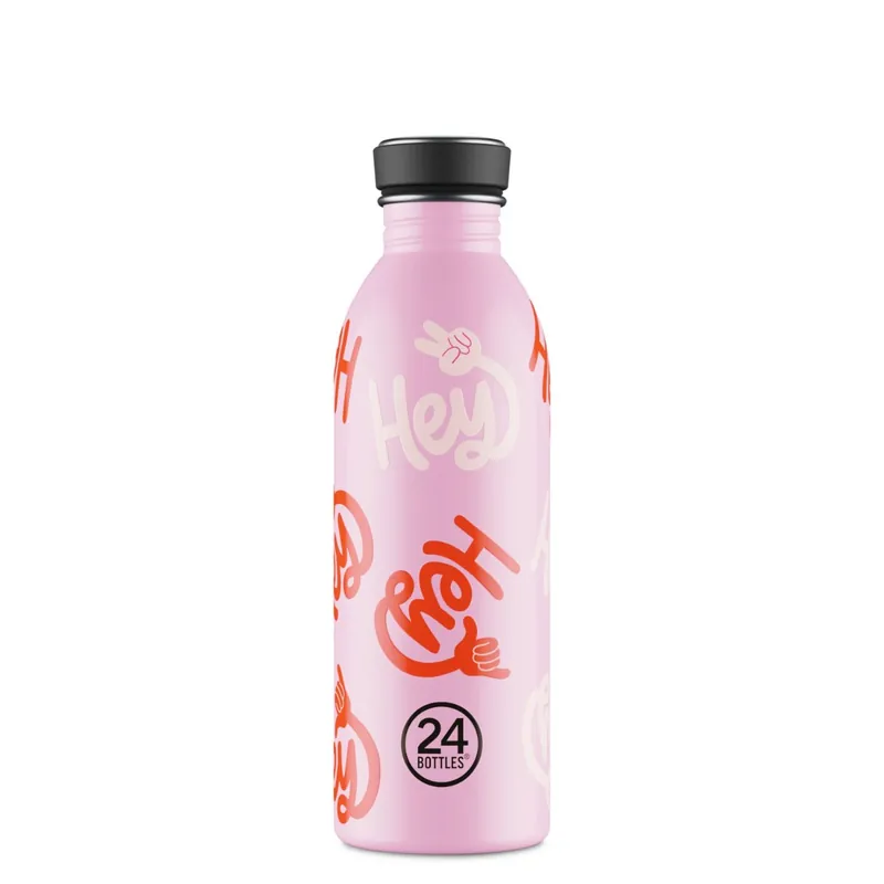 24Bottles - Urban Bottle - Hey! Pink - 500 ml - Nyhet