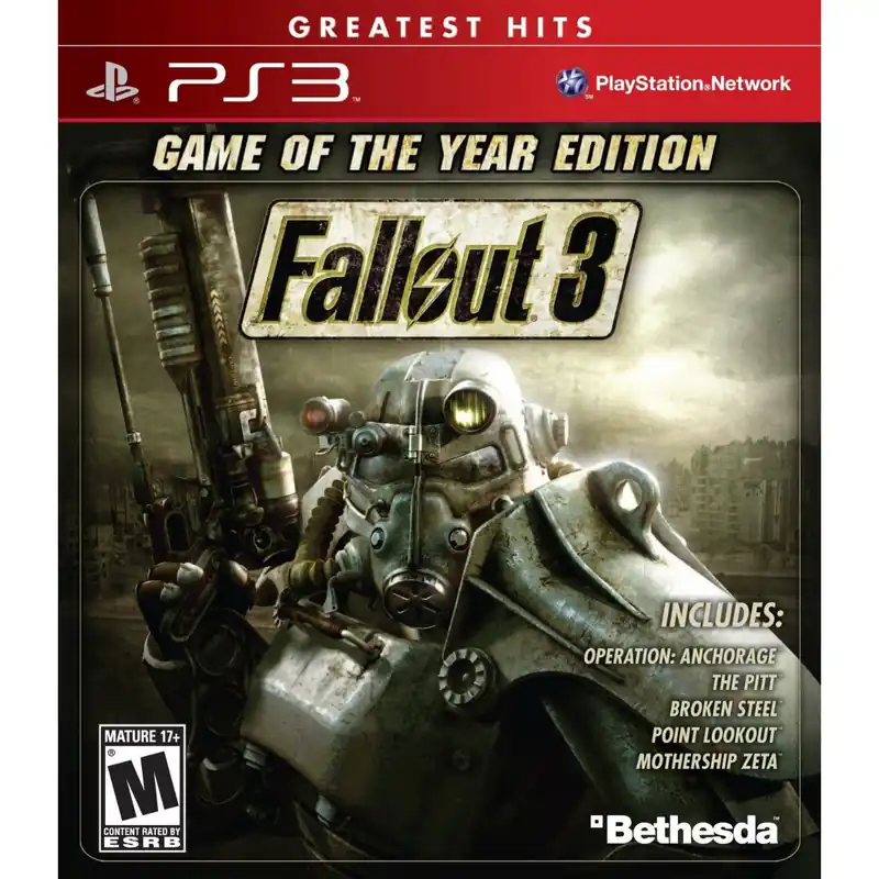 Fallout 3 - Game of the Year Edition (Greatest Hits) (Import) - PlayStation 3 - Direkt från tillverkaren