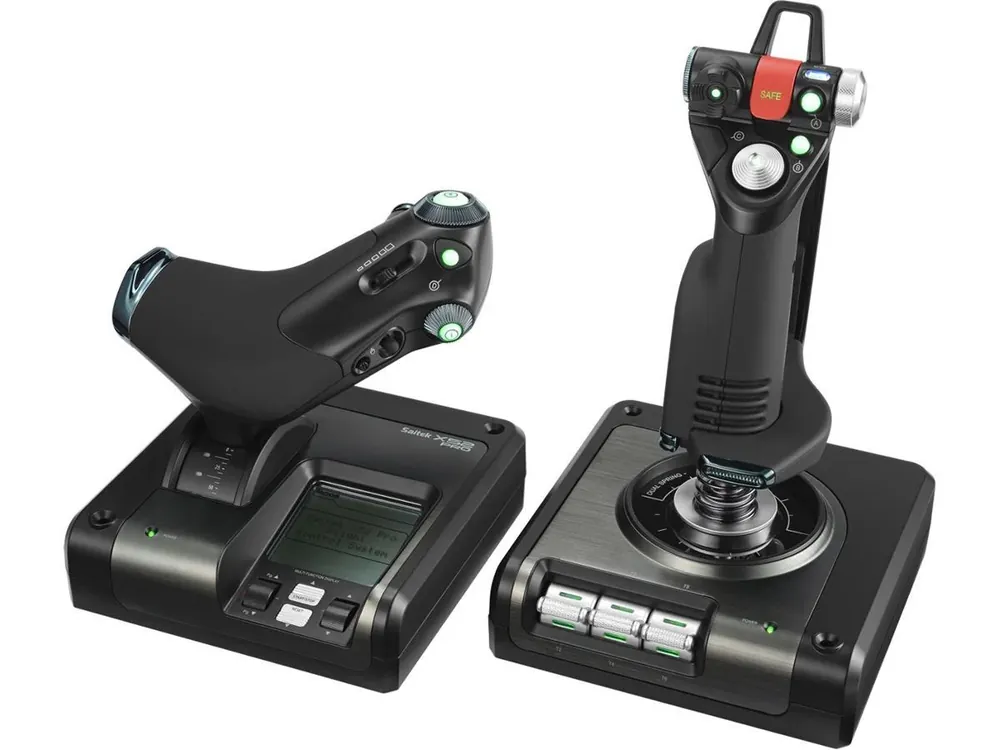 Logitech - G Saitek X52 Pro Flygkontrollsystem - Under begränsad tid