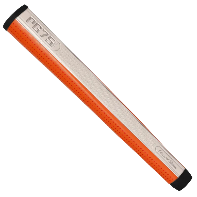 Nyhet hos oss - DSP Ultra Golf Grip - PG75 - Pearl White/Blaze Orange - 38.4 mm