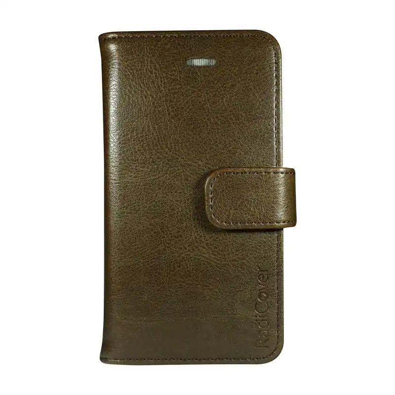 RadiCover - Flipside "Fashion" Stand Function - Iphone 5/5S/SE - Brown | Nyhet i sortimentet