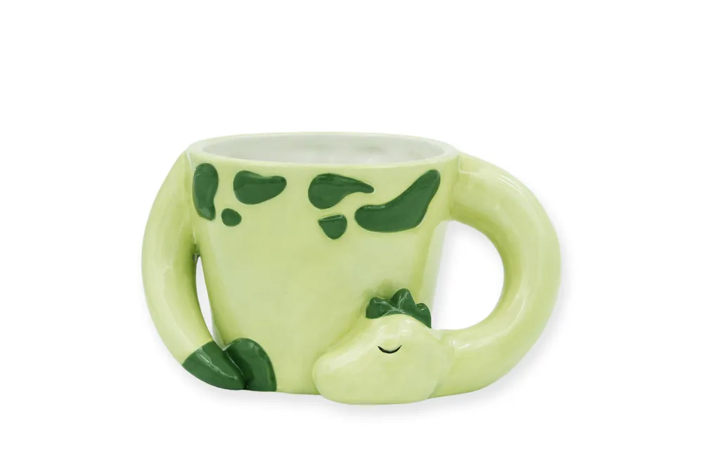Winkee - Sleeping Dino Mug - Light Green | Finns tillgänglig