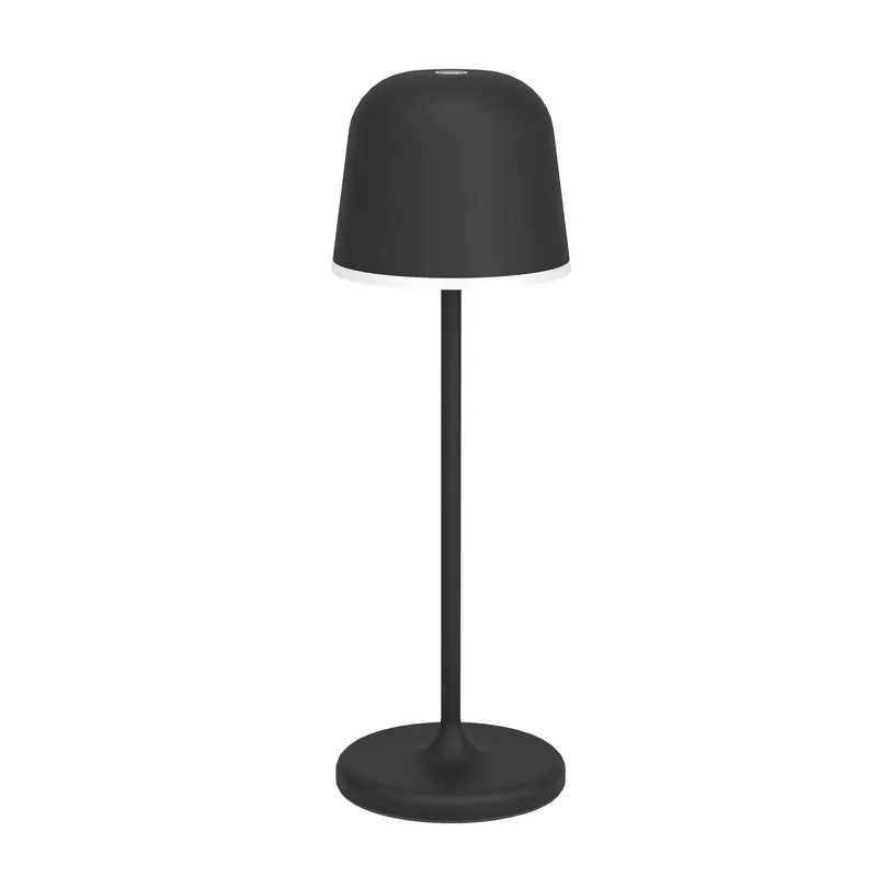 Precis tillagt | EGLO MANNERA Bordslampa – Stilren Svart Design (34 cm)