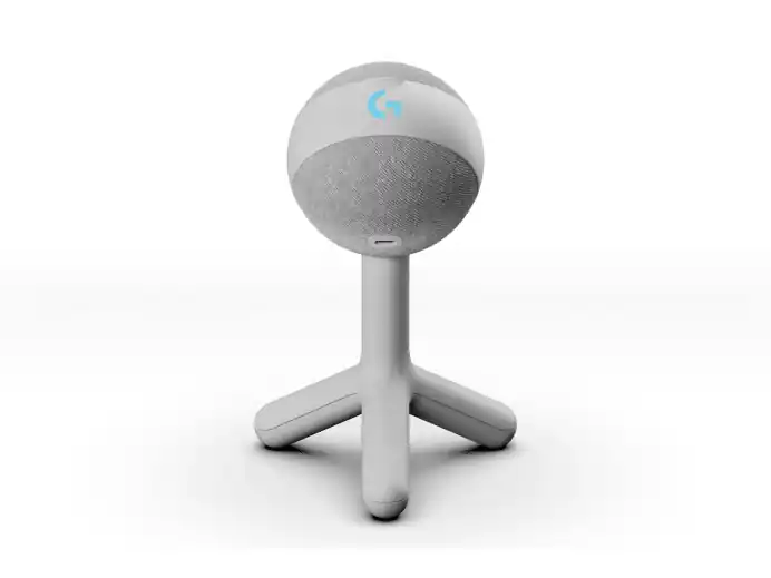 Dagens deal | Logitech - Yeti Orb RGB Gaming Mic with LIGHTSYNC, Off-white