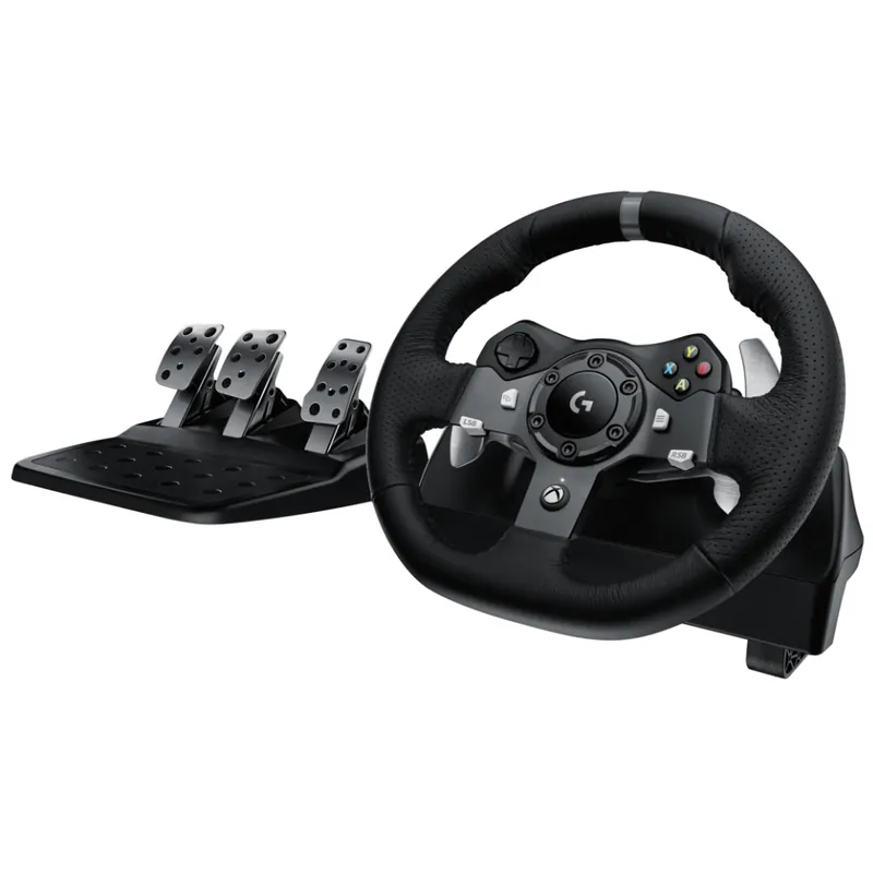 Spara nu - Logitech – G920 Driving Force Racing Wheel för PC och Xbox One