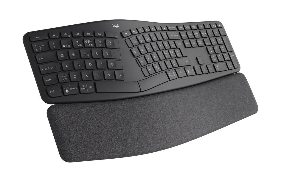 Logitech - ERGO K860 Graphite NORDIC - Bara denna vecka