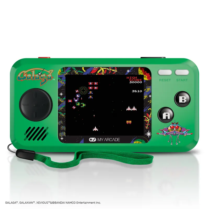 Kanonpris | Myarcade Pocketplayer Galaga 3 games