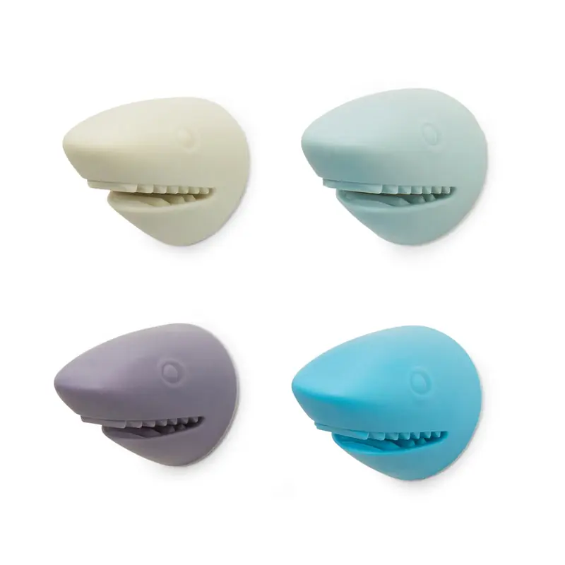 Nedsatt pris - Kikkerland - Cable Shark Set Of 4