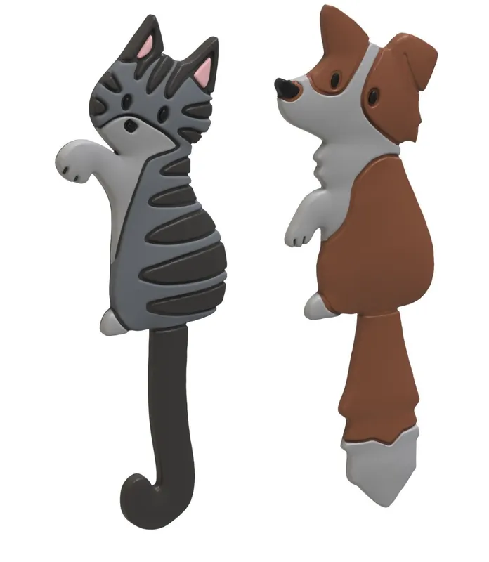 Under begränsad tid - Winkee - Magnetic Hooks - Cat and Dog