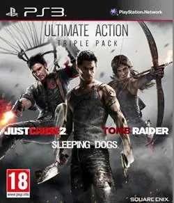Nedsatt pris - Just Cause 2, Sleeping Dogs & Tomb Raider Bundle - PlayStation 3
