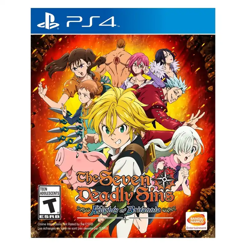 The Seven Deadly Sins Knights of Britannia (Import) - PlayStation 4 | Deal