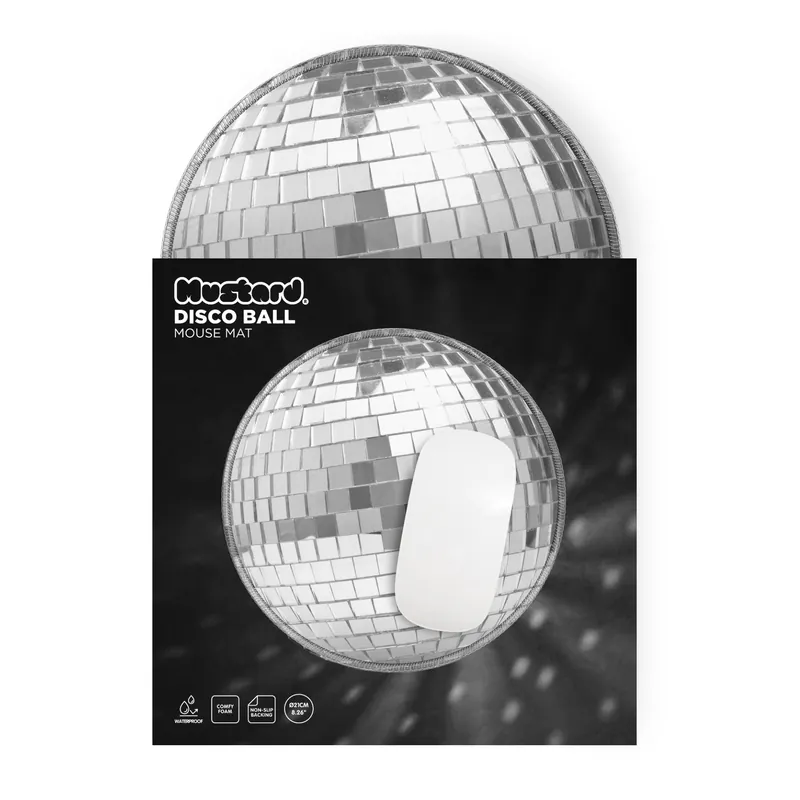 Ny lansering - Mustard - Disco Ball Mouse Mat