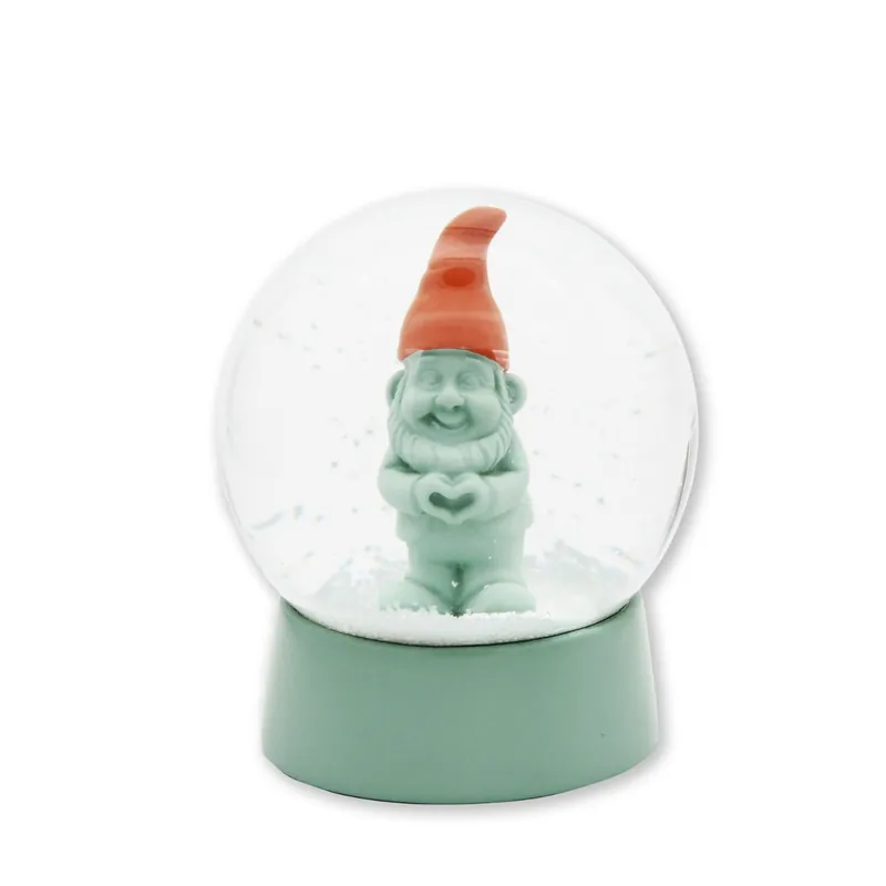 Kampanj | Winkee - Snow Globe Gnome Heart - Light Green - Compact
