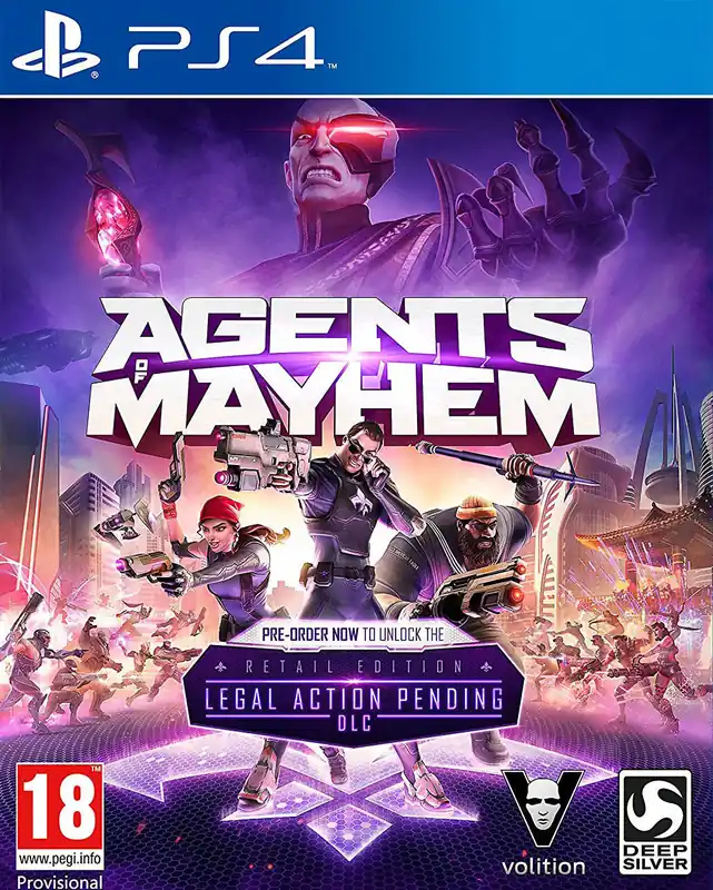 Sista chansen - Agents of Mayhem Retail Edition - PlayStation 4