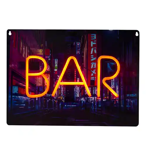 Sista dagarna - Bar Neon Light