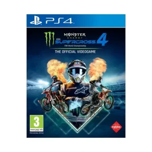 Nytt i sortimentet | Monster Energy Supercross - The Official Videogame 4 - PlayStation 4