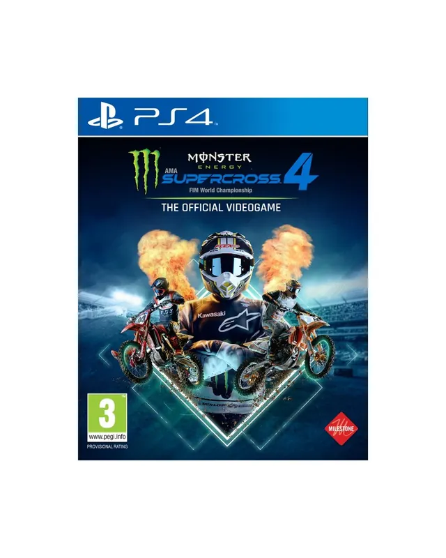 Nytt i sortimentet | Monster Energy Supercross - The Official Videogame 4 - PlayStation 4