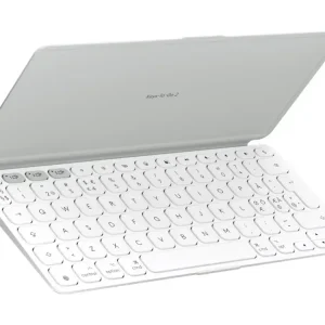 Kanonpris | Logitech - Keys-To-Go 2 - Pale Grey - Pan - Nordic