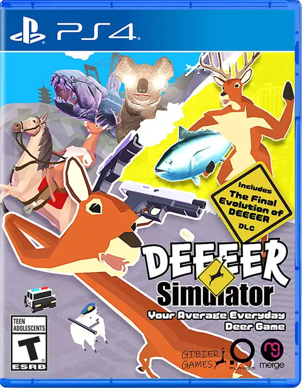 DEEEER Simulator Your Average Everyday Deer Game (Import) - PlayStation 4 - Beställ idag
