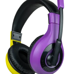 BigBen Interactive Stereo Gaming Headset V1 - Purple + Yellow (Switch) - Expressfrakt