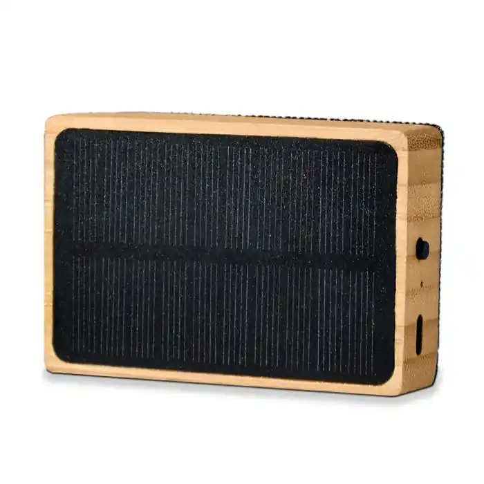 Mikamax - Solar Bamboo Speaker | Gratis retur