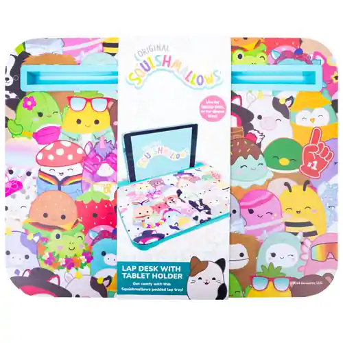 Squishmallows - Lap Desk - Teal - 36cm x 28cm x 6cm - Hög kvalitet