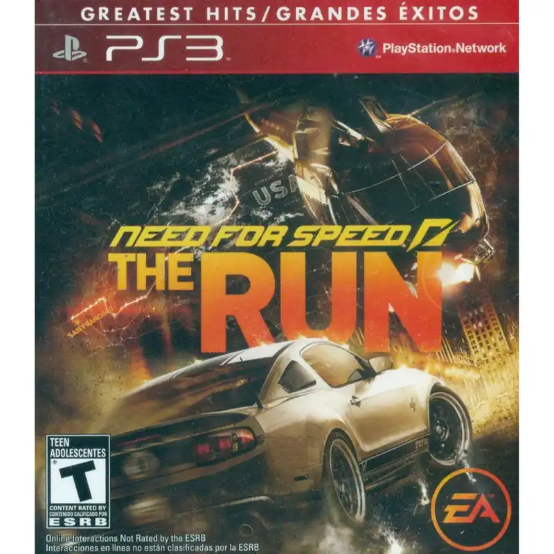 Need for Speed The Run (Greatest Hits) (Import) - PlayStation 3 | Nytt i webbutiken