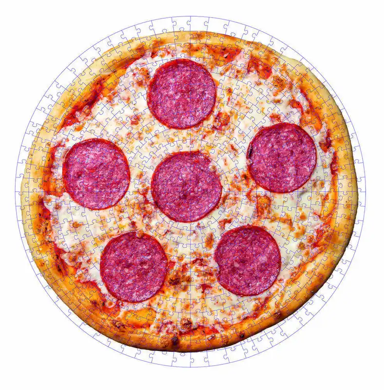 Nyinkommet - Winkee - Pizza Puzzle - (16732)
