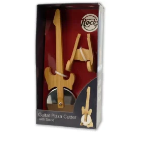 Missa inte erbjudandet | Winkee - Pizza Cutter - Guitar Pizza Cutter with Stand