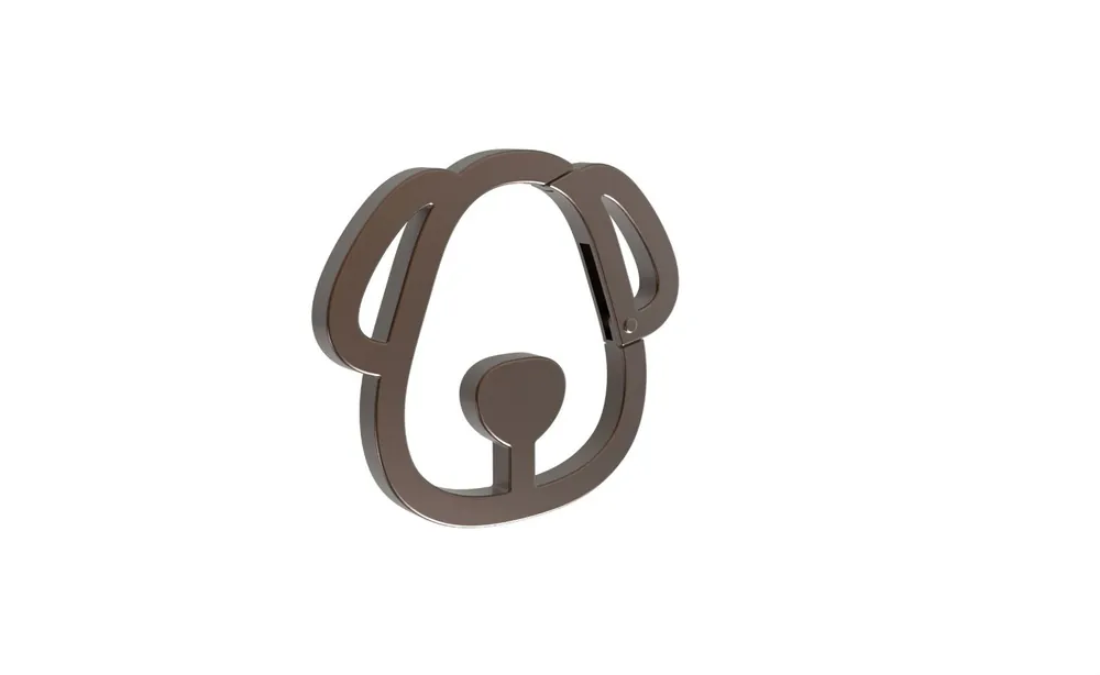Winkee - Carabiner - Dog Carabiner Set - Brown and beige | Fyndpris