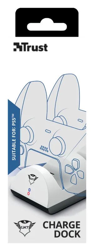 Handla online - Trust - GXT254 Duo Charge Dock - PS5