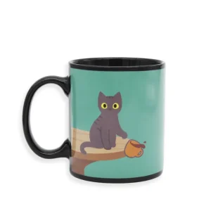 Favorit | Winkee - Naughty Cat heat sensitive mug