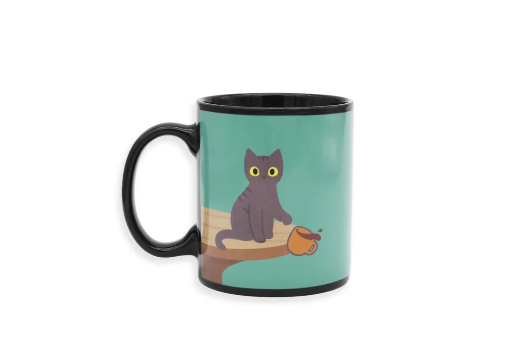 Favorit | Winkee - Naughty Cat heat sensitive mug
