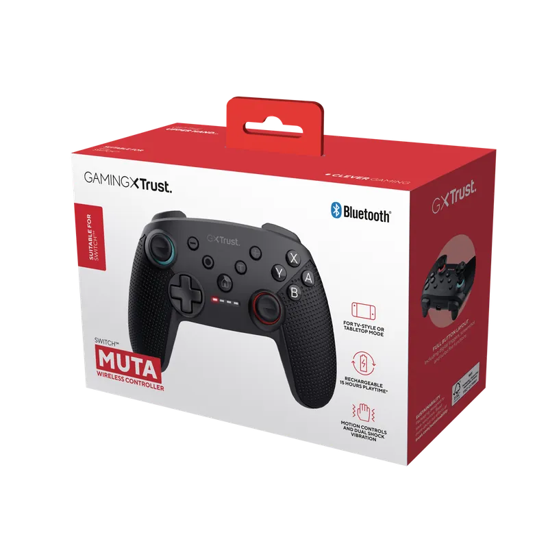 Nyligen tillagt - Trust - GXT1246 MUTA BT CTRL NSW - Black