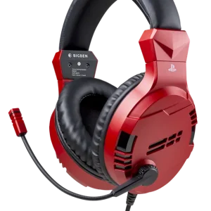 Playstation 4 HW Bigben Stereo Gaming Headset v3 (Red) | Sänkt pris