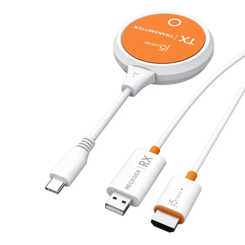 J5create - ScreenCast USB-C Wireless Display HDMI Extender - Nyligen tillagt