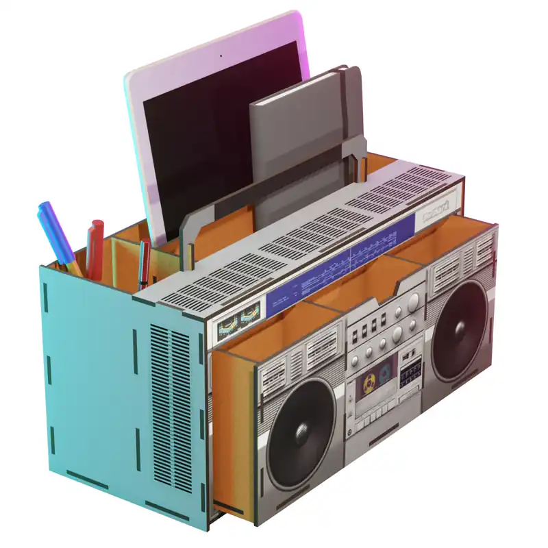 Bästsäljare - Mustard - Boom Box Organiser