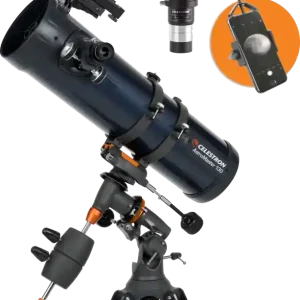 Spara nu - Celestron - Astromaster Reflector 130EQ with phoneadapter and T2-Barlow