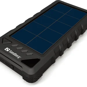 Kanonpris - Sandberg - Outdoor Solar Powerbank 16000mAh