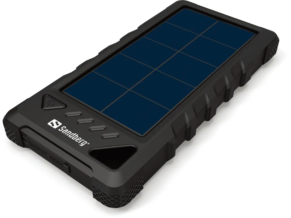Kanonpris - Sandberg - Outdoor Solar Powerbank 16000mAh