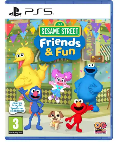 Bästsäljare - Sesame Street Friends and Fun - PlayStation 5