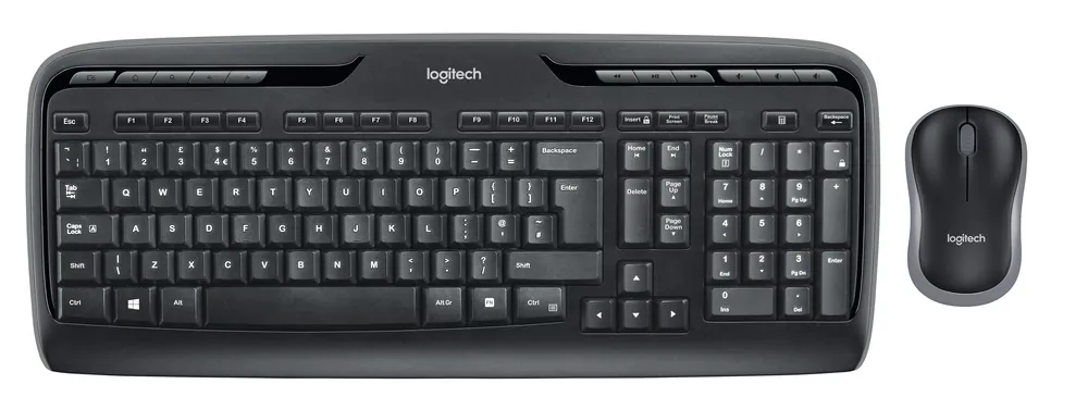 Försäljningssuccé - Logitech - Wireless Combo MK330 Mouse + Keyboard - Nordic Layout