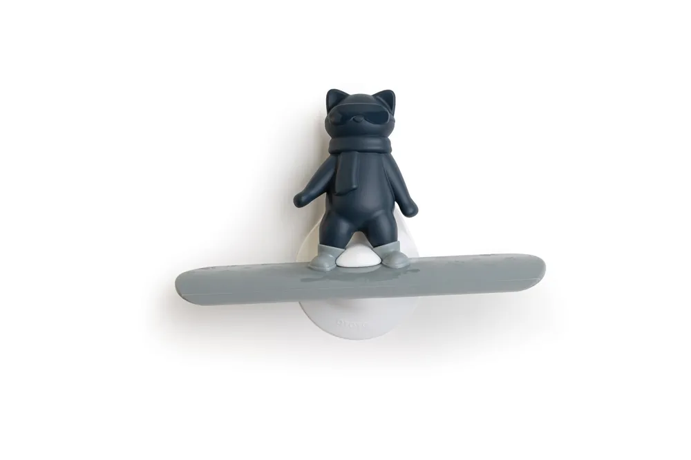 Ototo - Chill Cat Squeegee - Muted Grey and Dark Blue - Compact | Reapris