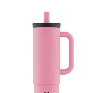 24Bottles - Straw Cup - Flamingo - 800 ml - Försäljningssuccé
