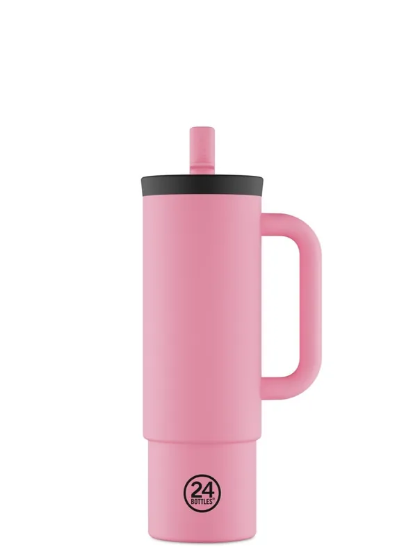 24Bottles - Straw Cup - Flamingo - 800 ml - Försäljningssuccé