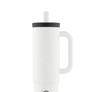 Smidig beställning - 24Bottles - Straw Cup - Ice White - 800 ml