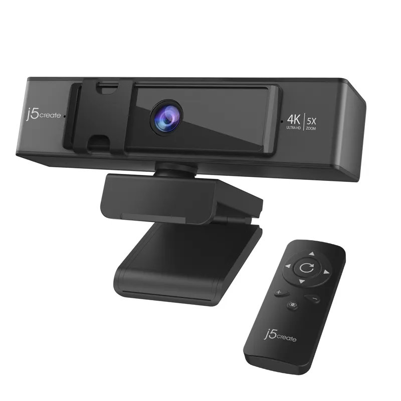 Nyligen tillagt - J5create - USB 4K Ultra HD Webcam 5x Digital Zoom RC