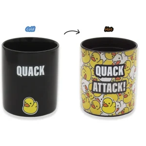Winkee - Quack Attack Heat Sensitive Mug - Black - Nytt i sortimentet