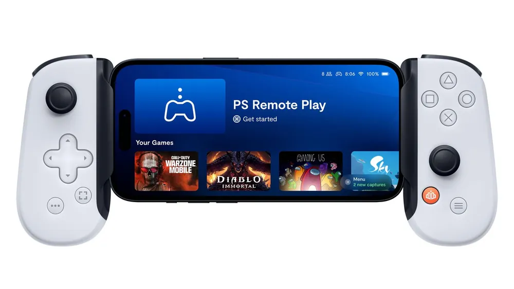 Backbone - One Mobile Gaming Controller for Android - PlayStation Edition (NEW) - Efterfrågad