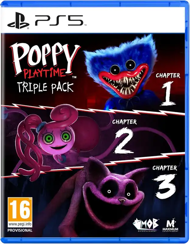 Poppy Playtime Triple Pack - PlayStation 5 - Nyhet i sortimentet